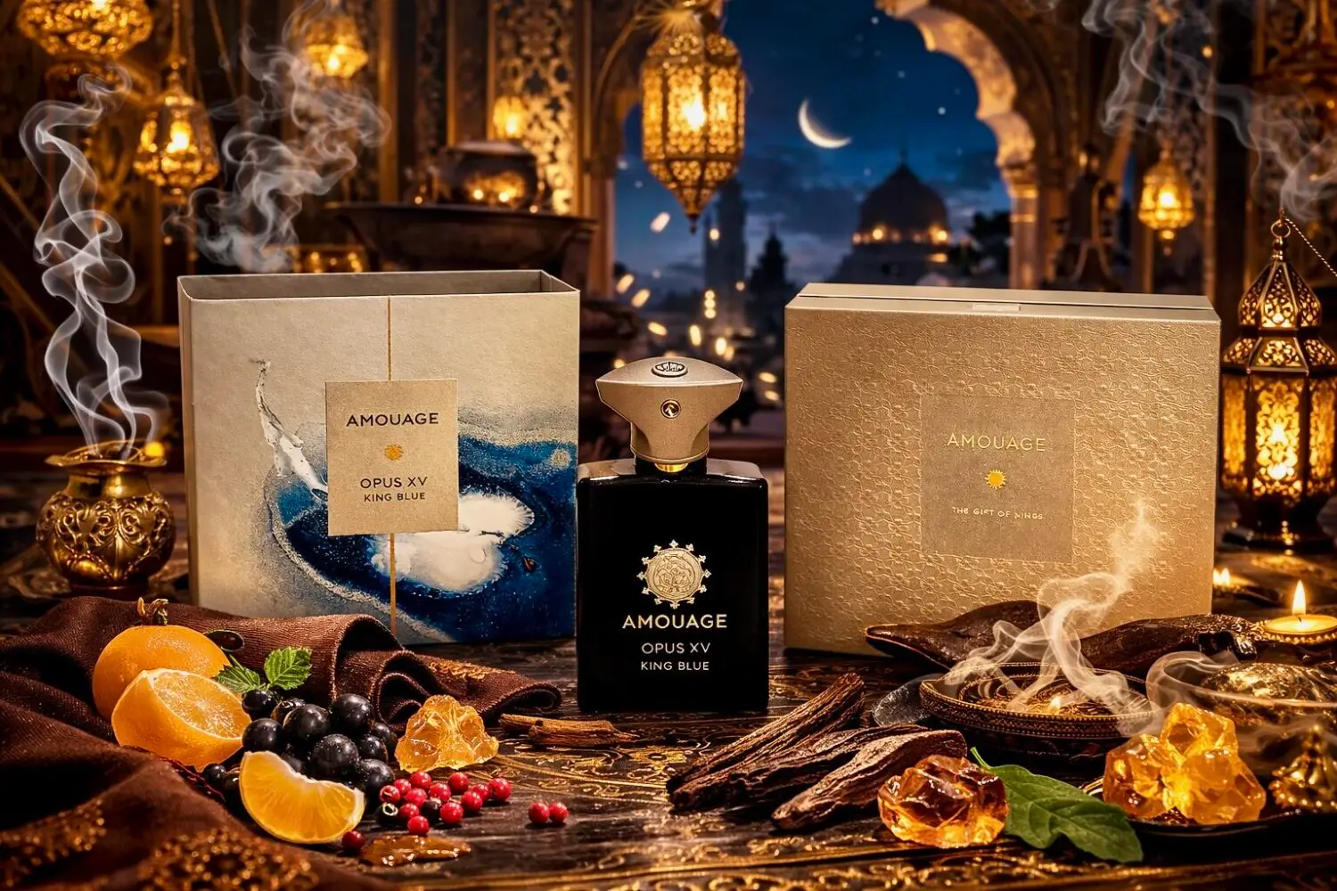 عطر ادکلن آمواج اوپوس 15 کینگ بلو | Amouage Opus XV King Blue