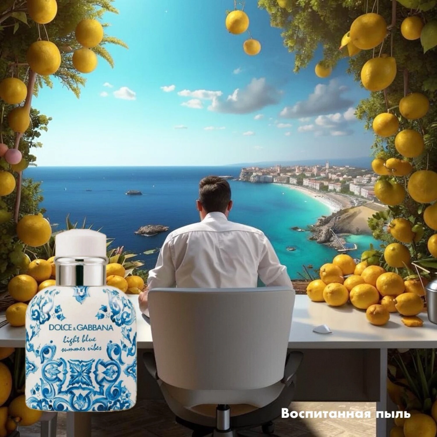 عطر ادکلن دولچه گابانا لایت بلو پور هوم سامر وایبس | Dolce & Gabbana Light Blue Pour Homme Summer Vibes