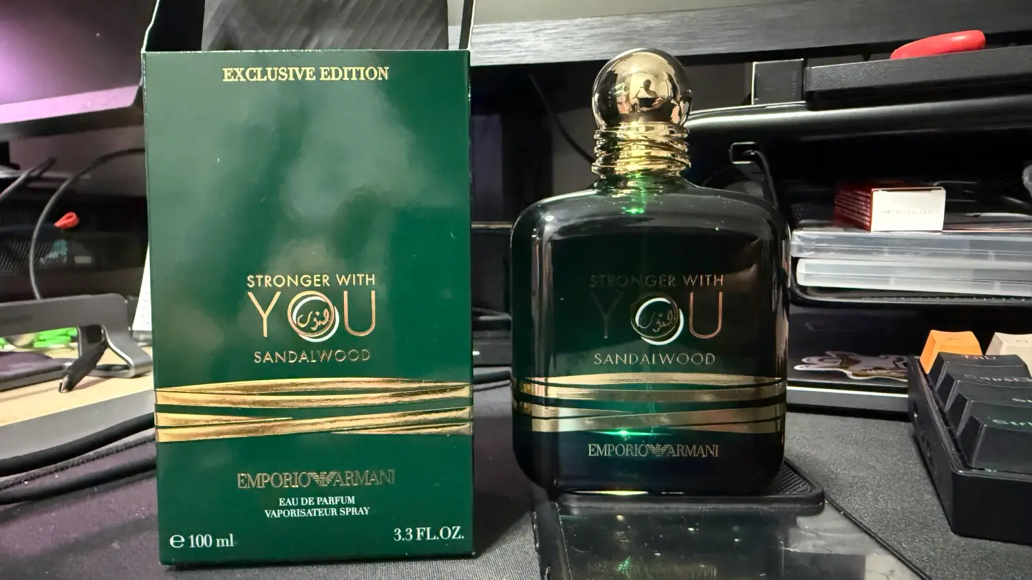 عطر ادکلن جورجیو آرمانی استرانگر ویت یو صندل وود | Giorgio Armani Emporio Armani Stronger With You Sandalwood
