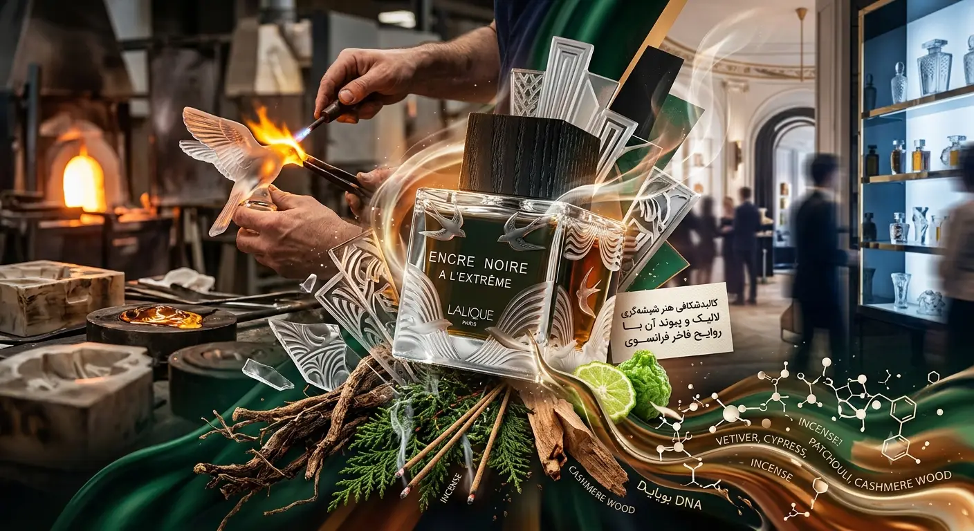 هنر تجسمی در عطرسازی؛ لالیک و معماری بینقص شیشه و رایحه