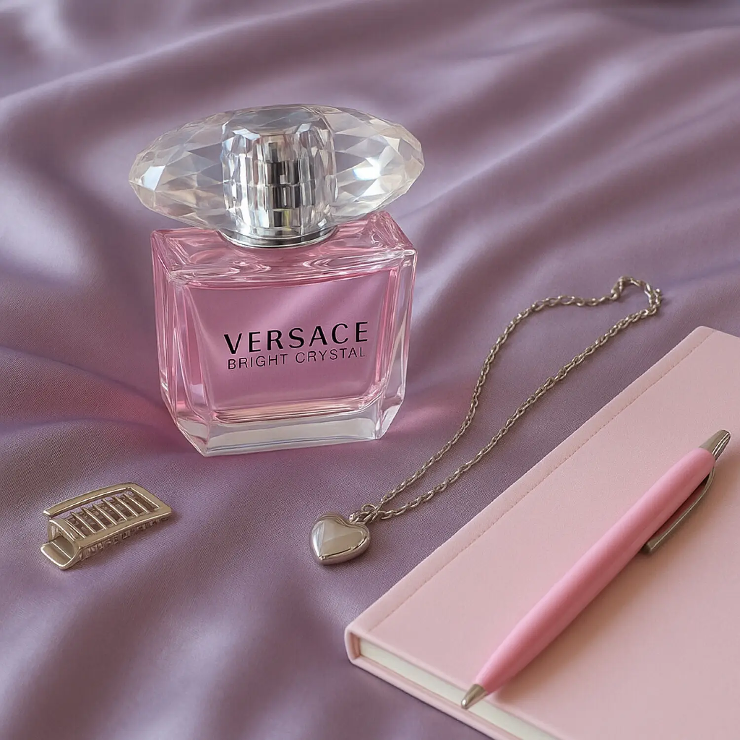 عطر ادکلن ورساچه برایت کریستال صورتی | Versace Bright Crystal