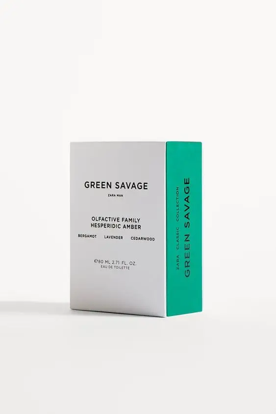 عطر ادکلن زارا گرین ساواج | Zara Green Savage