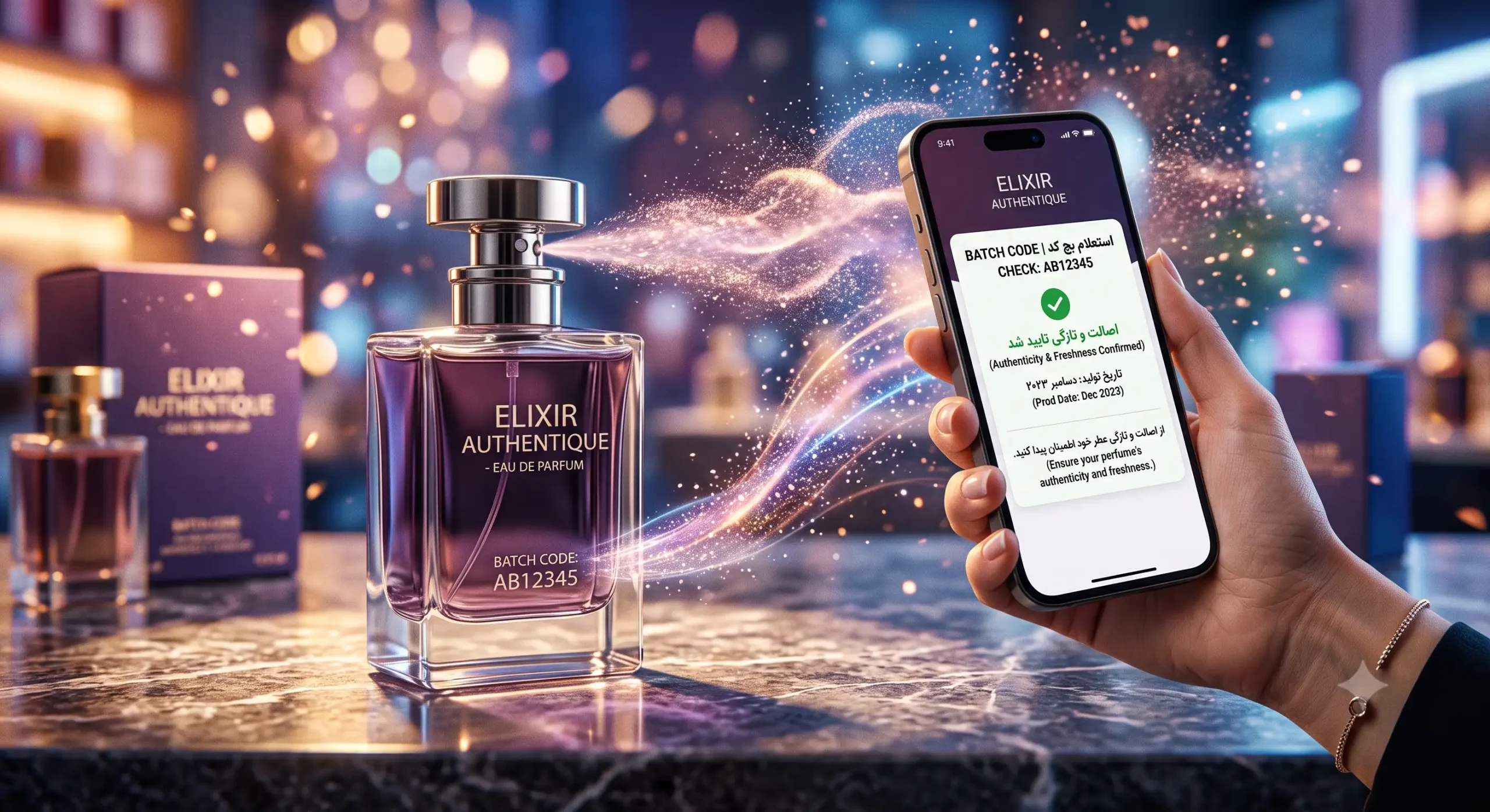 بچ کد عطر چیست
