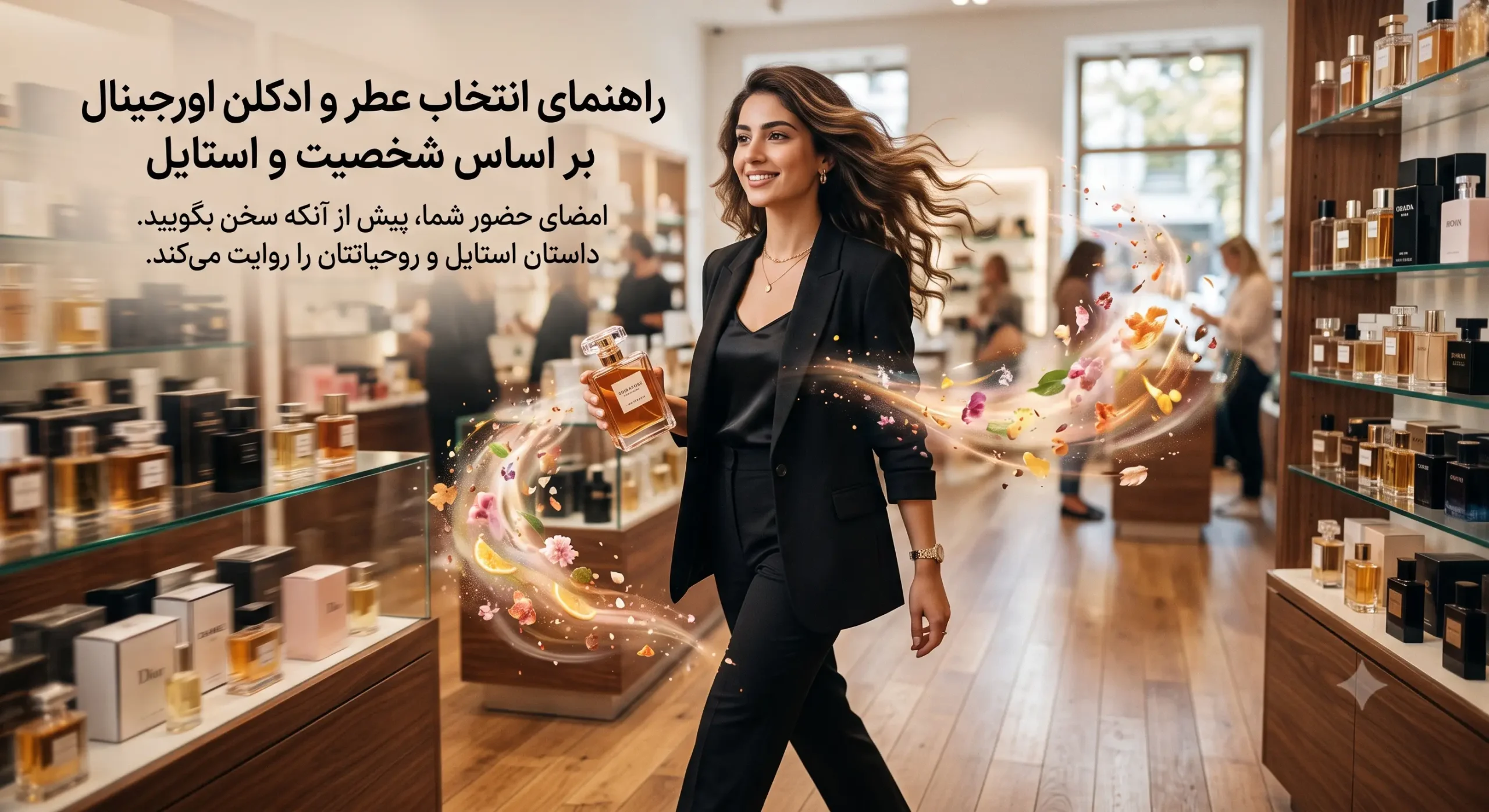 راهنمای انتخاب عطر و ادکلن اورجینال بر اساس شخصیت و استایل