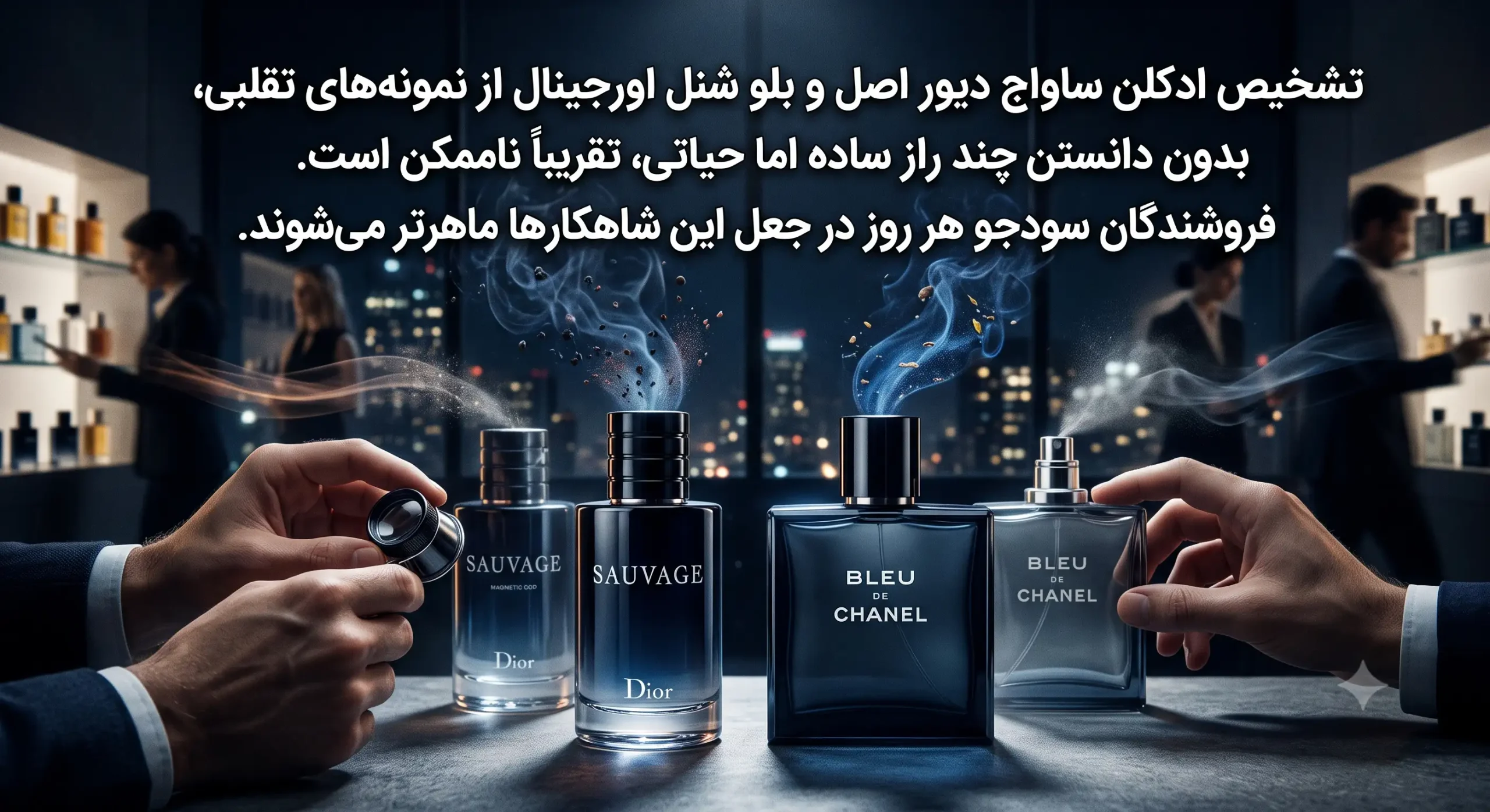 تشخیص ادکلن ساواج دیور اصل