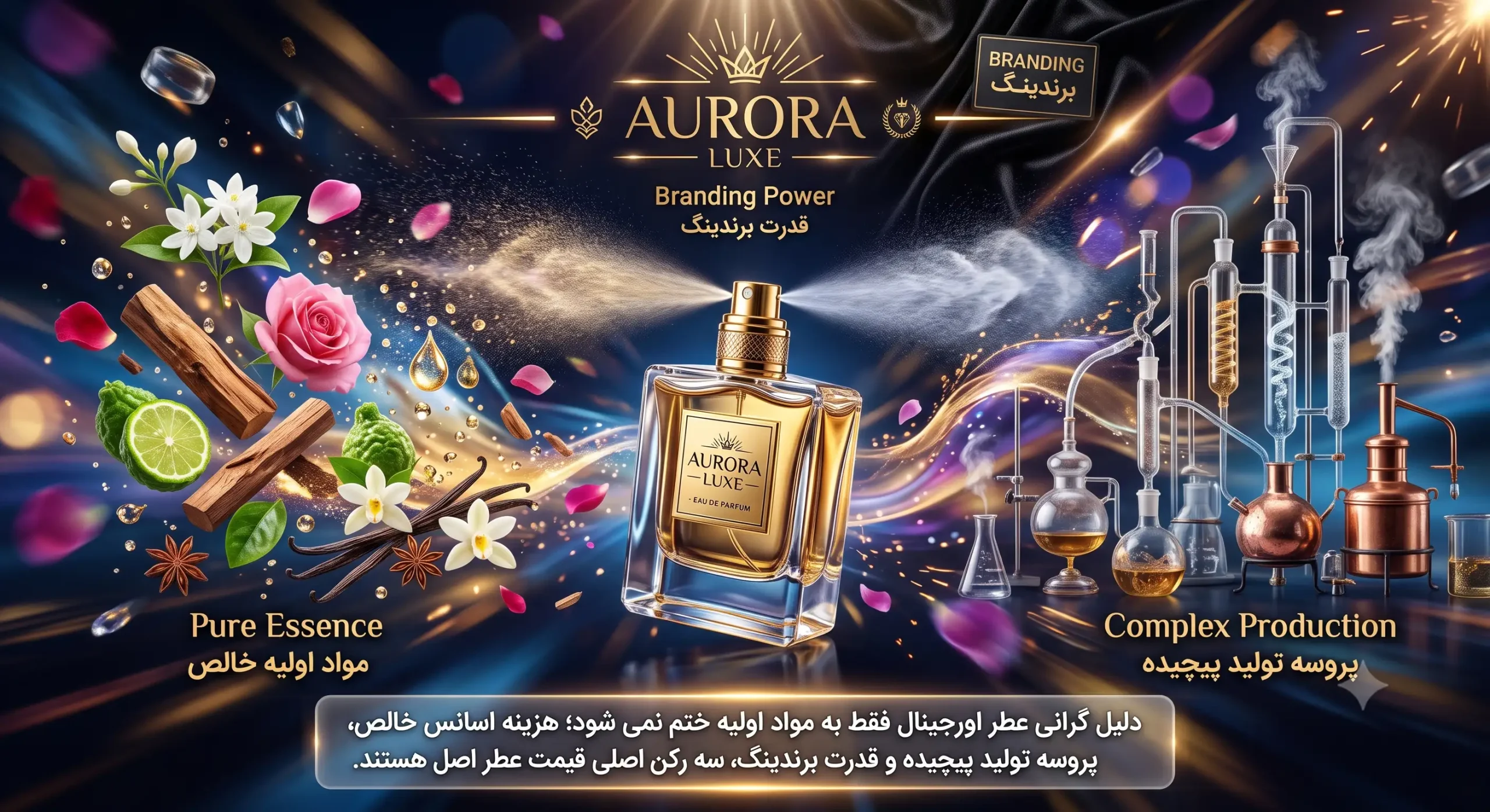 دلیل گرانی عطر اورجینال