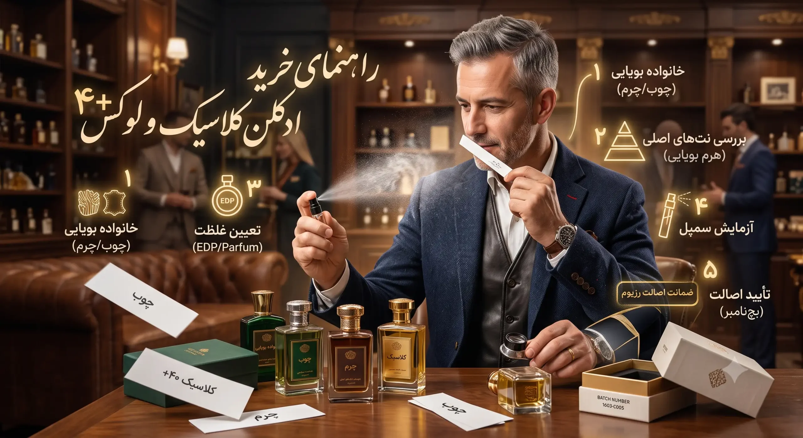 راهنمای خرید ادکلن کلاسیک و لوکس