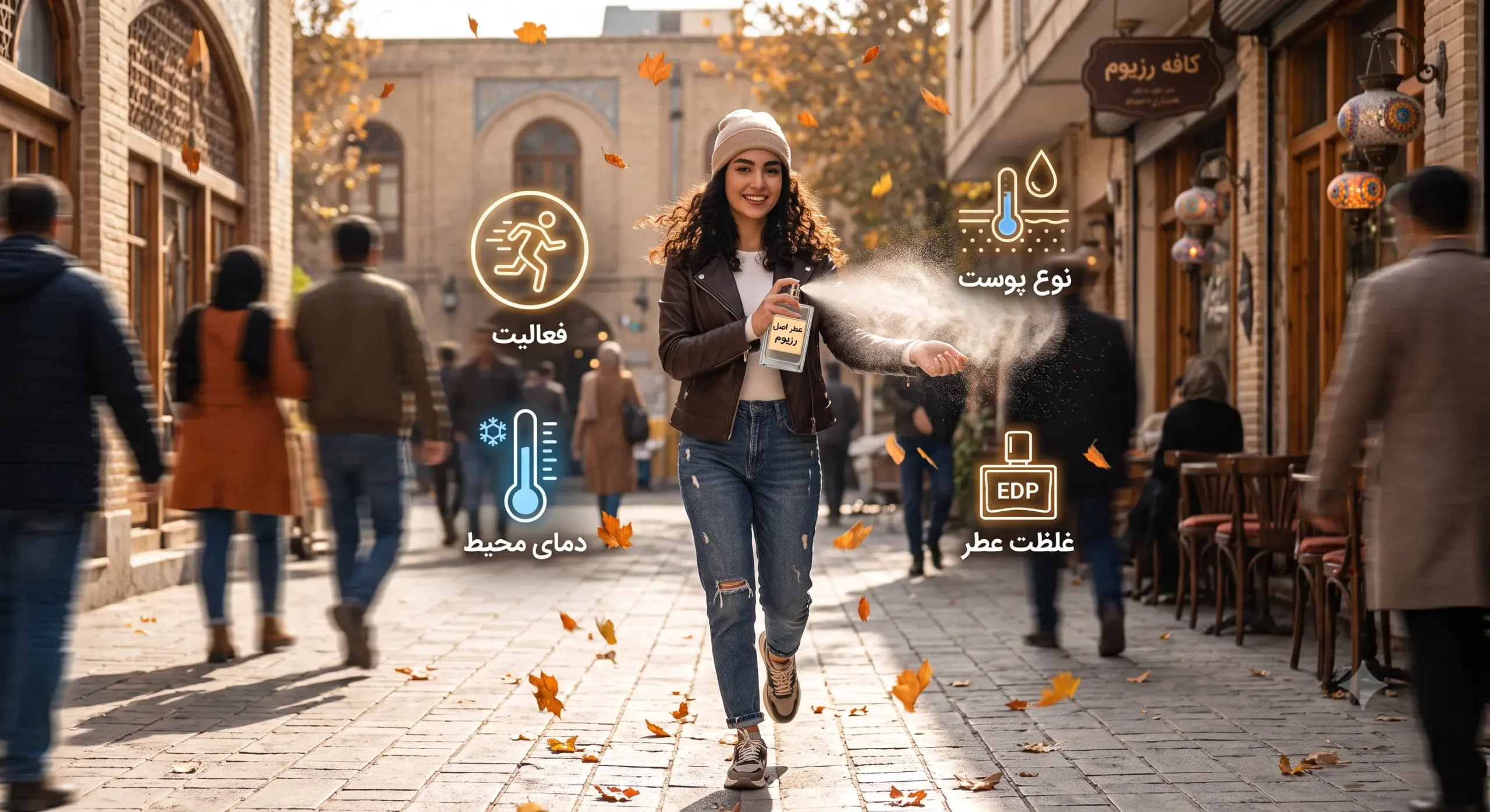 عواملی بر تعداد اسپری عطر
