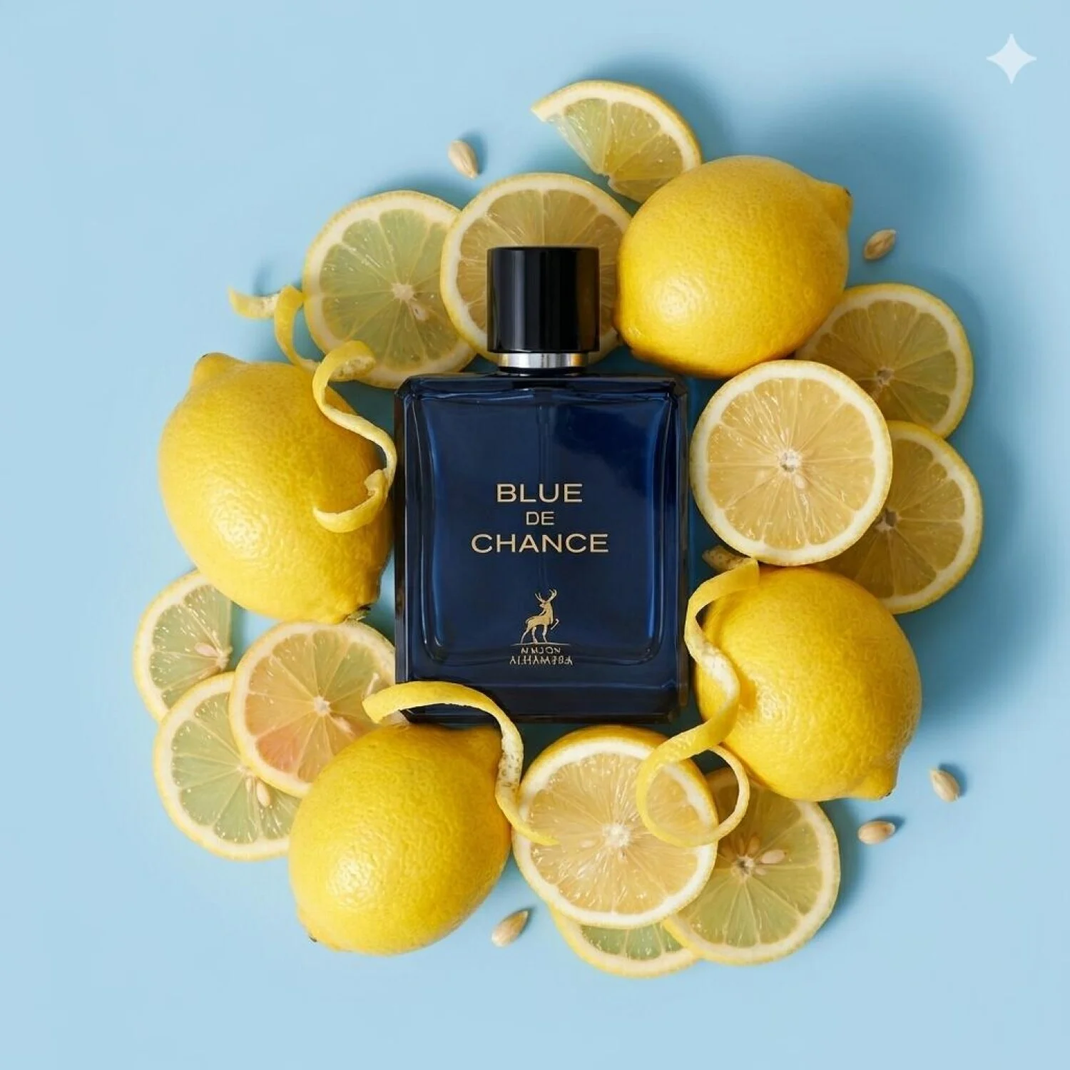عطر ادکلن الحمبرا بلو د چنس (بلو د شنل) | Maison Alhambra Blue de Chance