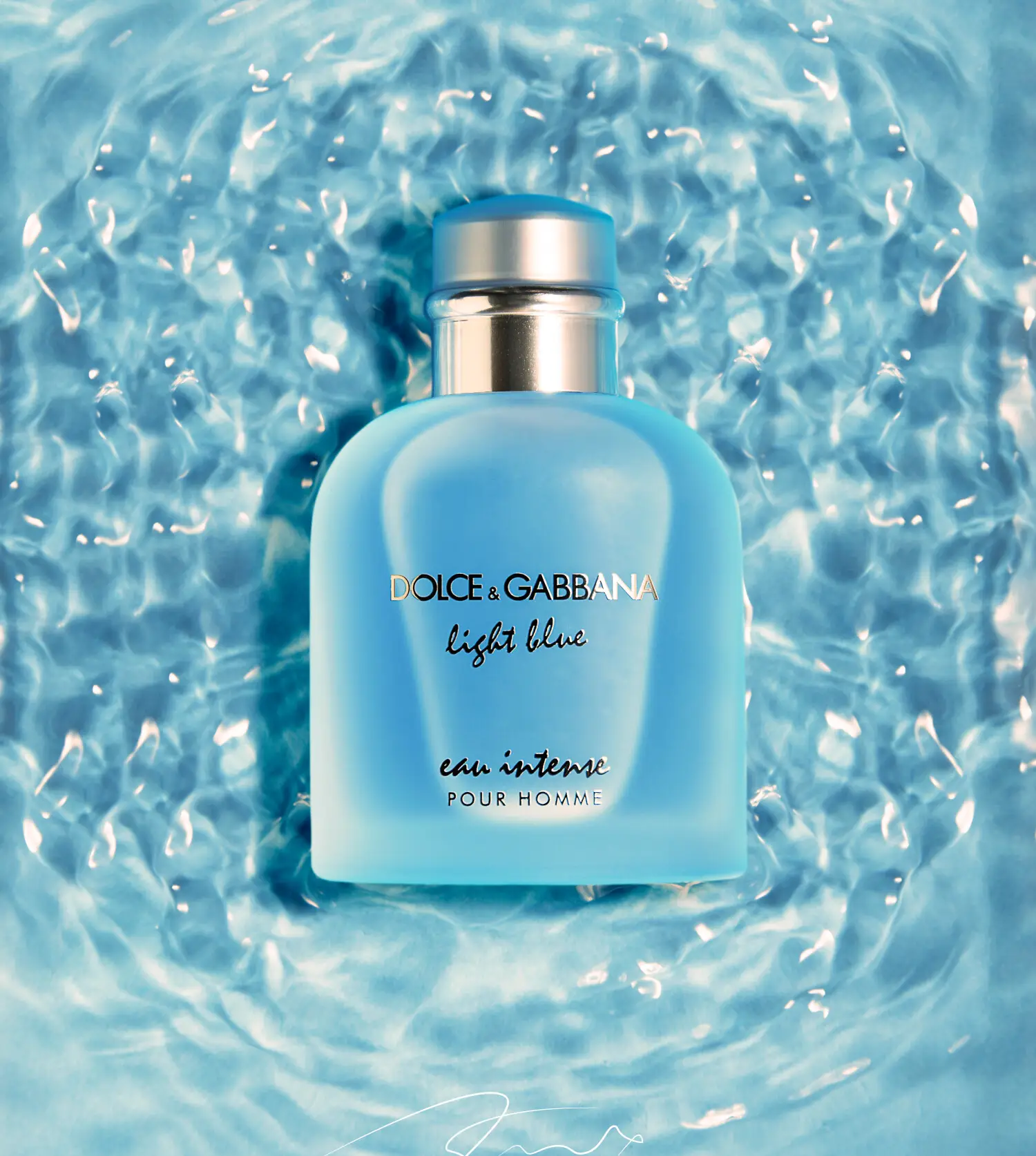عطر ادکلن دلچه گابانا لایت بلو او اینتنس مردانه | Dolce Gabbana Light Blue Eau Intense Pour Homme