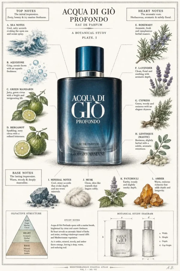 عطر ادکلن جورجیو آرمانی آکوا دی جیو پروفوندو | Giorgio Armani Acqua di Gio Profondo