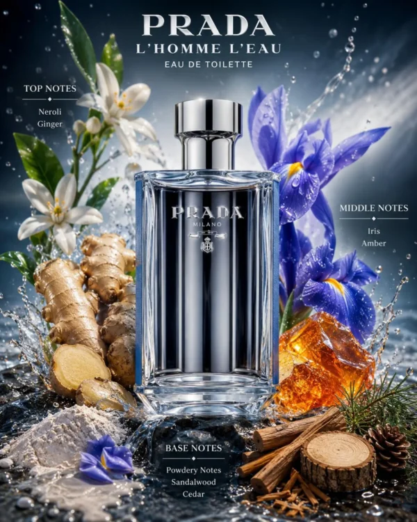 عطر ادکلن پرادا پرادا لهوم لئو | Prada Prada L Homme L Eau
