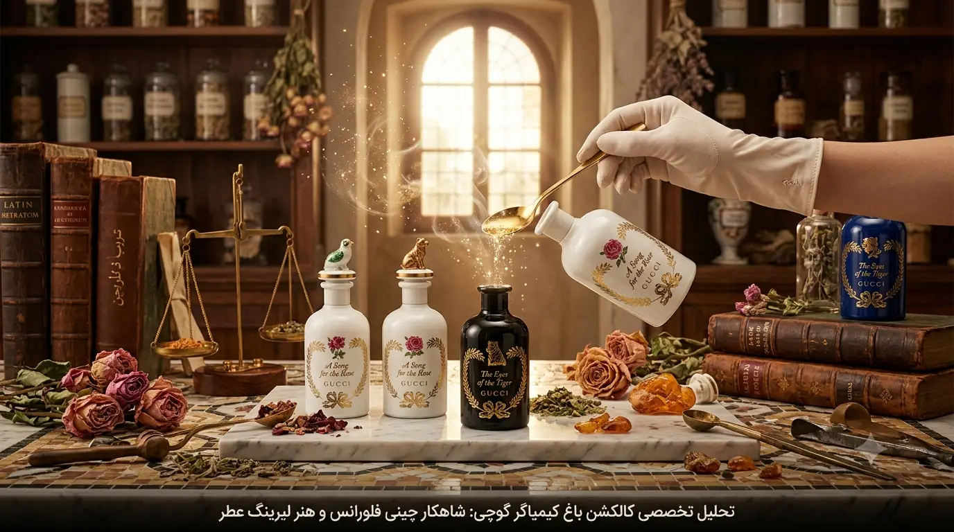 کالکشن باغ کیمیاگر گوچی (The Alchemist’s Garden)؛ بازگشت به عطرسازی داروخانه‌ای لوکس