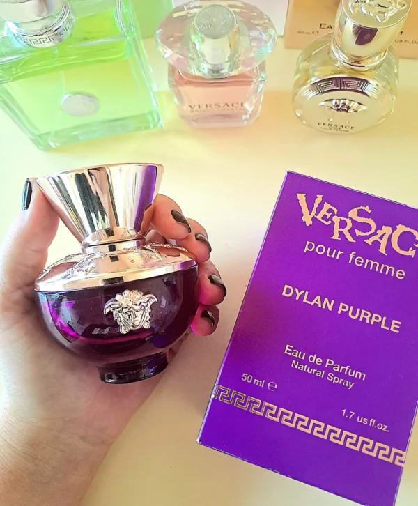 عطر ادکلن ورساچه دایلان پرپل زنانه | Versace Pour Femme Dylan Purple