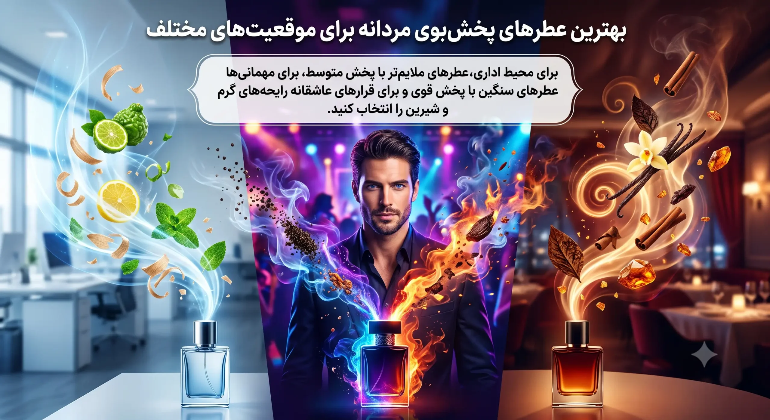 بهترین عطرهای پخش‌بوی مردانه