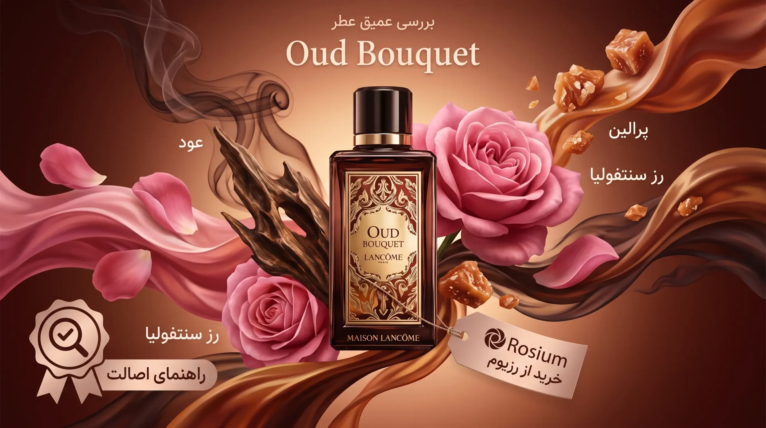 لانکوم عود بوکه (Oud Bouquet)؛ تقاطع رز فرانسوی و ثروت خاورمیانه